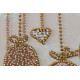 Mini Bead embroidery kit Happy Easter