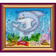 Magnets Bead embroidery kit Undersea kingdom