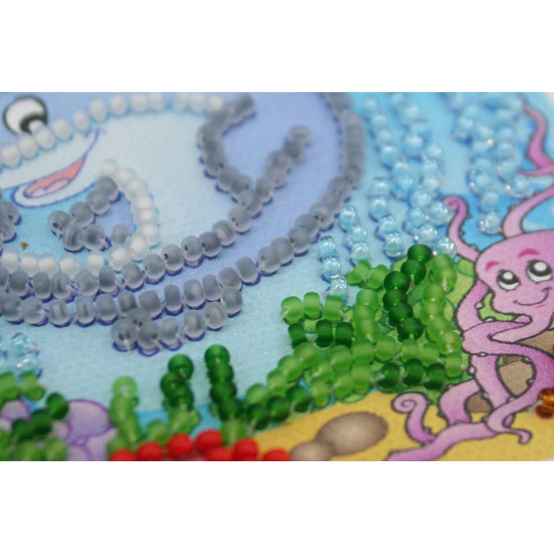 Magnets Bead embroidery kit Undersea kingdom