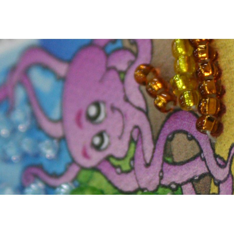 Magnets Bead embroidery kit Undersea kingdom