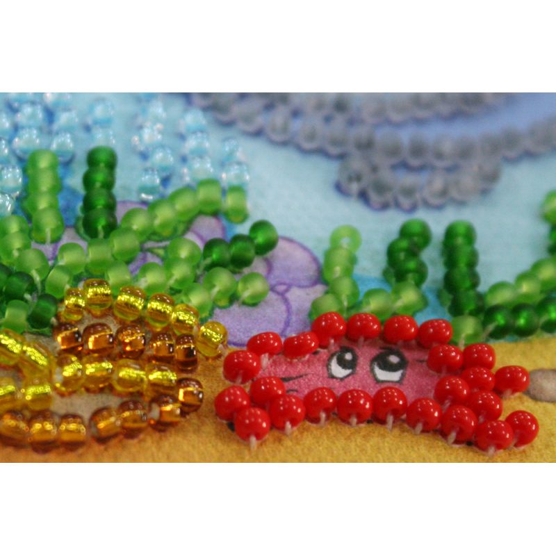 Magnets Bead embroidery kit Undersea kingdom