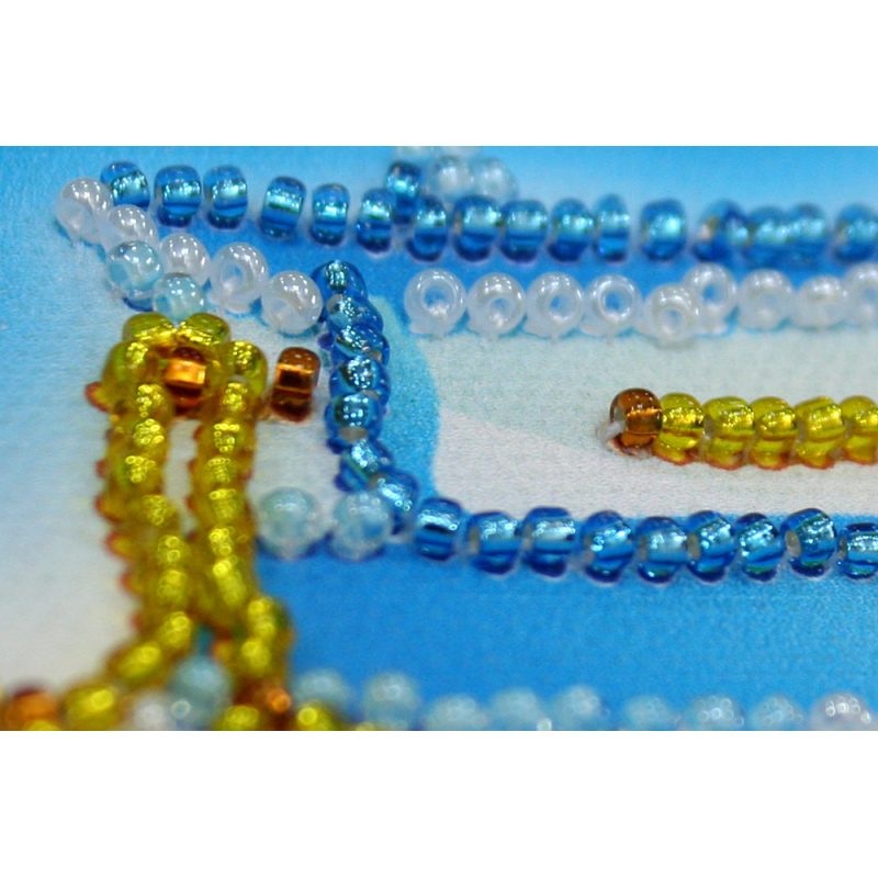 Magnets Bead embroidery kit On the beach