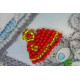 Magnets Bead embroidery kit Teddy bear