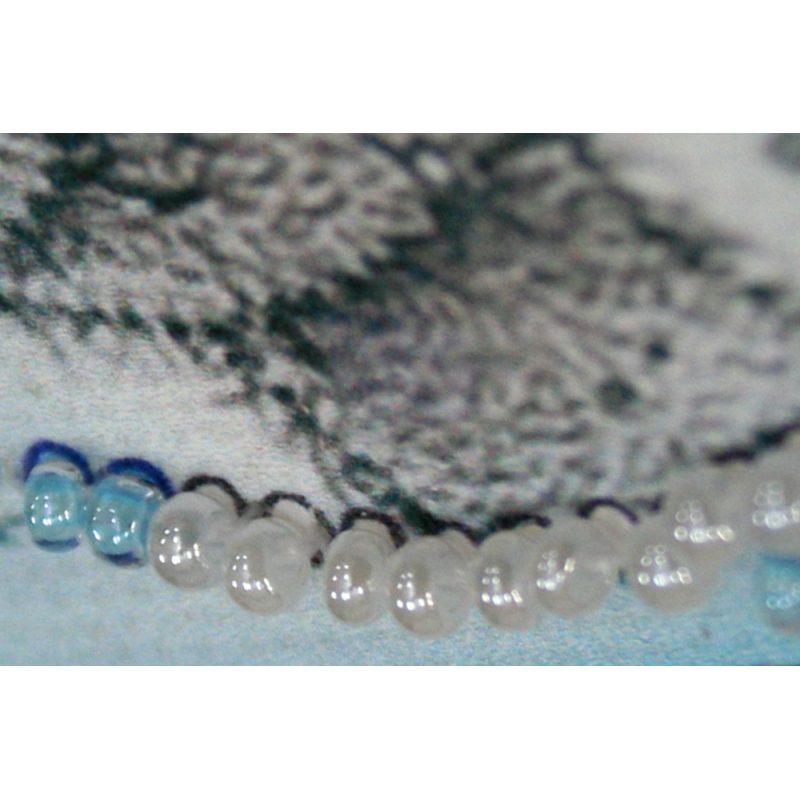 Magnets Bead embroidery kit Teddy bear