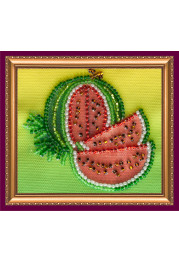 Magnets Bead embroidery kit Watermelon