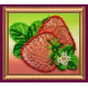 Magnets Bead embroidery kit Strawberry