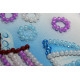 Magnets Bead embroidery kit Under the umbrella