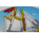 Magnets Bead embroidery kit Sailboat
