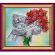 Magnets Bead embroidery kit Congrats