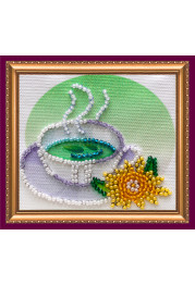 Magnets Bead embroidery kit Vanilla