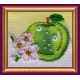 Magnets Bead embroidery kit Apple
