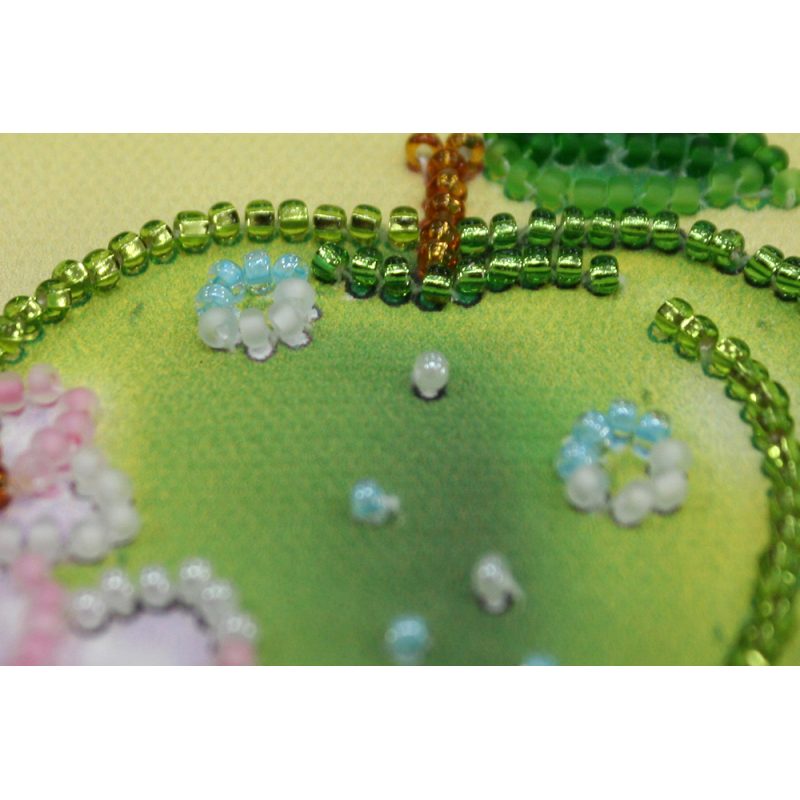 Magnets Bead embroidery kit Apple