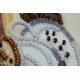 Magnets Bead embroidery kit Latte