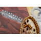 Magnets Bead embroidery kit Latte