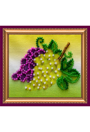 Magnets Bead embroidery kit Grapes