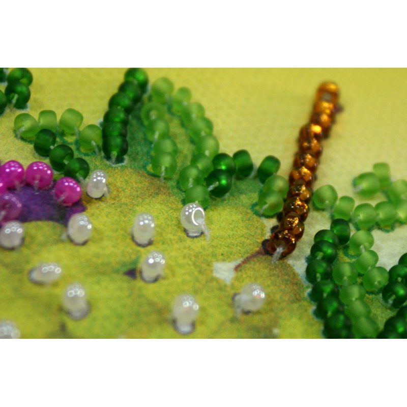 Magnets Bead embroidery kit Grapes
