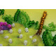 Magnets Bead embroidery kit Grapes