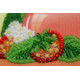 Magnets Bead embroidery kit Wild strawberry