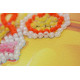 Magnets Bead embroidery kit Peach