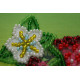 Magnets Bead embroidery kit Raspberry
