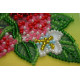 Magnets Bead embroidery kit Raspberry