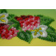 Magnets Bead embroidery kit Raspberry