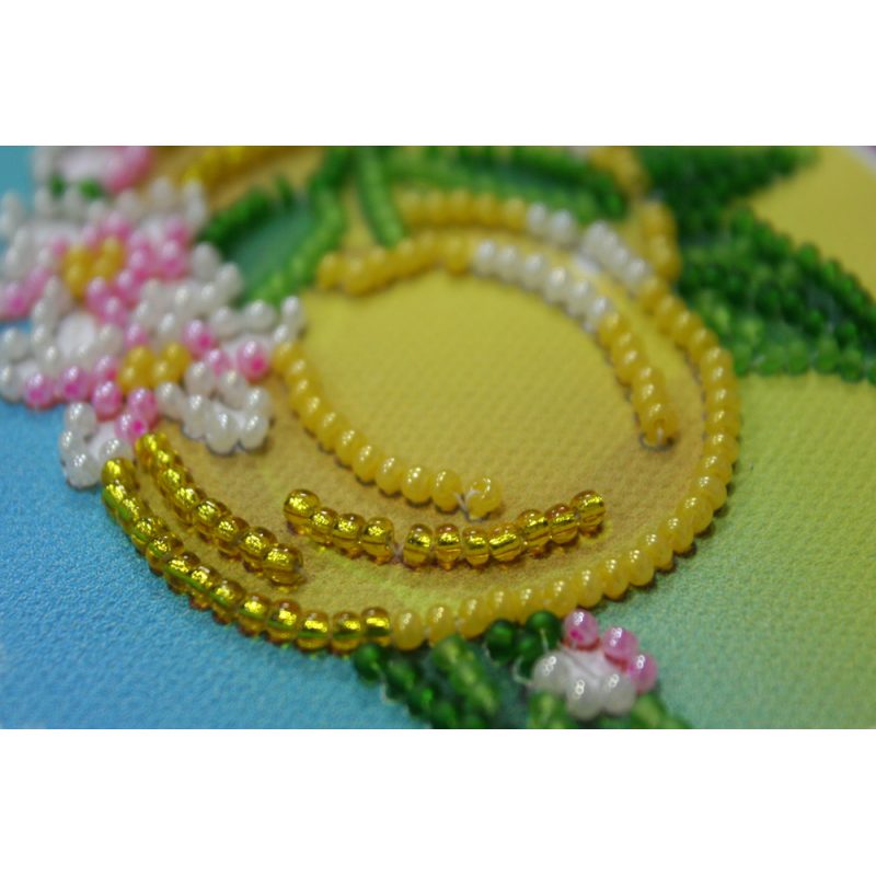 Magnets Bead embroidery kit Cherry