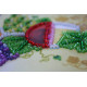 Magnets Bead embroidery kit Glass of wine