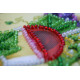 Magnets Bead embroidery kit Glass of wine
