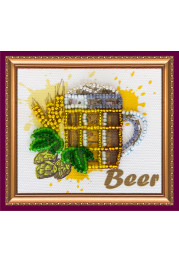Magnets Bead embroidery kit Beer