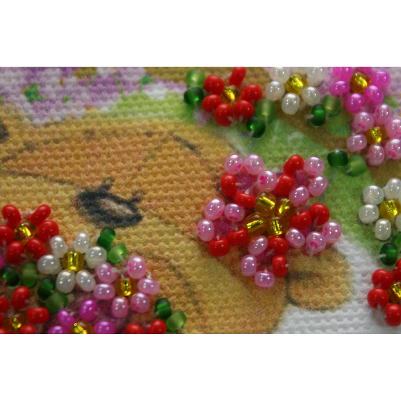 Magnets Bead embroidery kit Friends