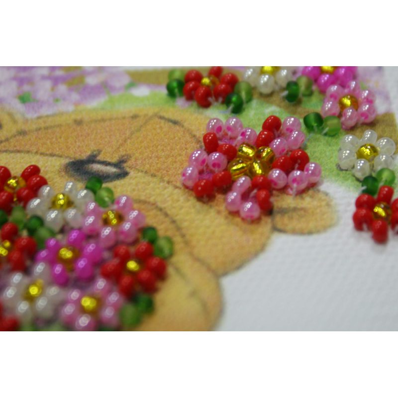 Magnets Bead embroidery kit Friends
