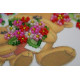 Magnets Bead embroidery kit Friends