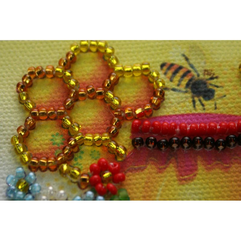 Magnets Bead embroidery kit Honey