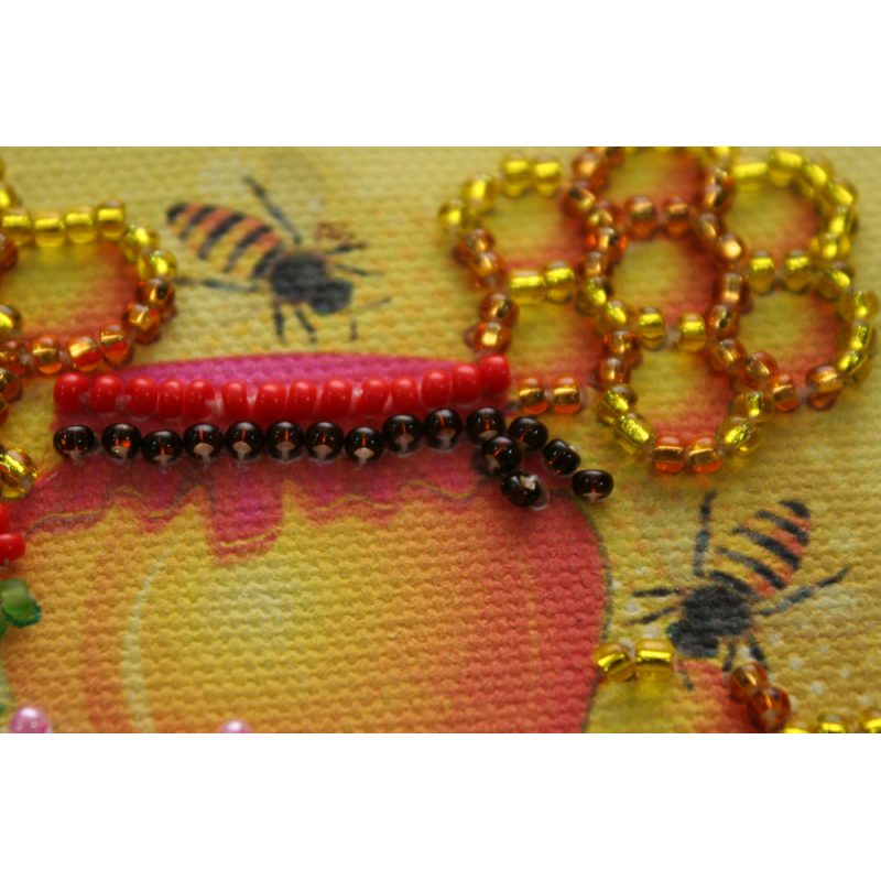 Magnets Bead embroidery kit Honey