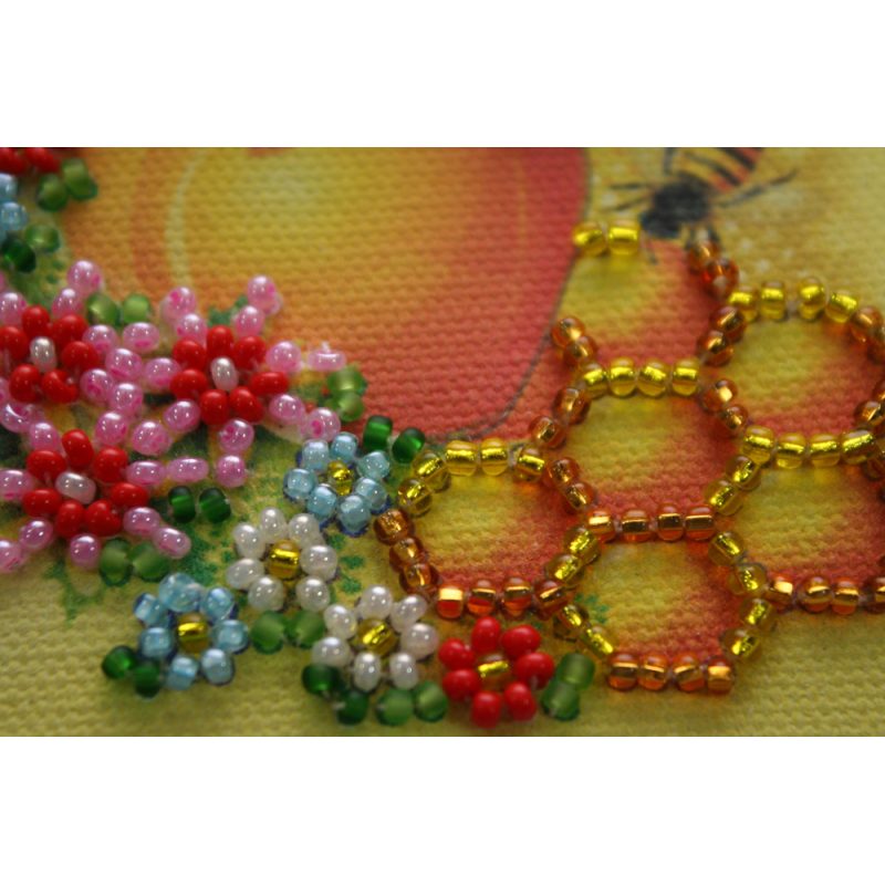 Magnets Bead embroidery kit Honey