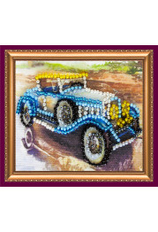 Magnets Bead embroidery kit Retro Car – 2