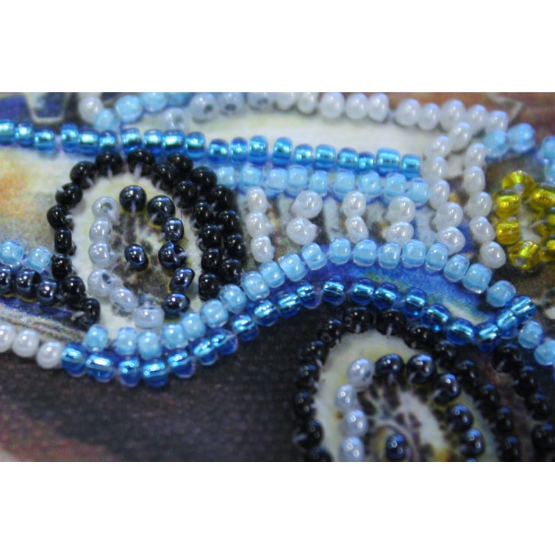 Magnets Bead embroidery kit Retro Car – 2