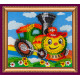 Magnets Bead embroidery kit Train