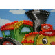 Magnets Bead embroidery kit Train