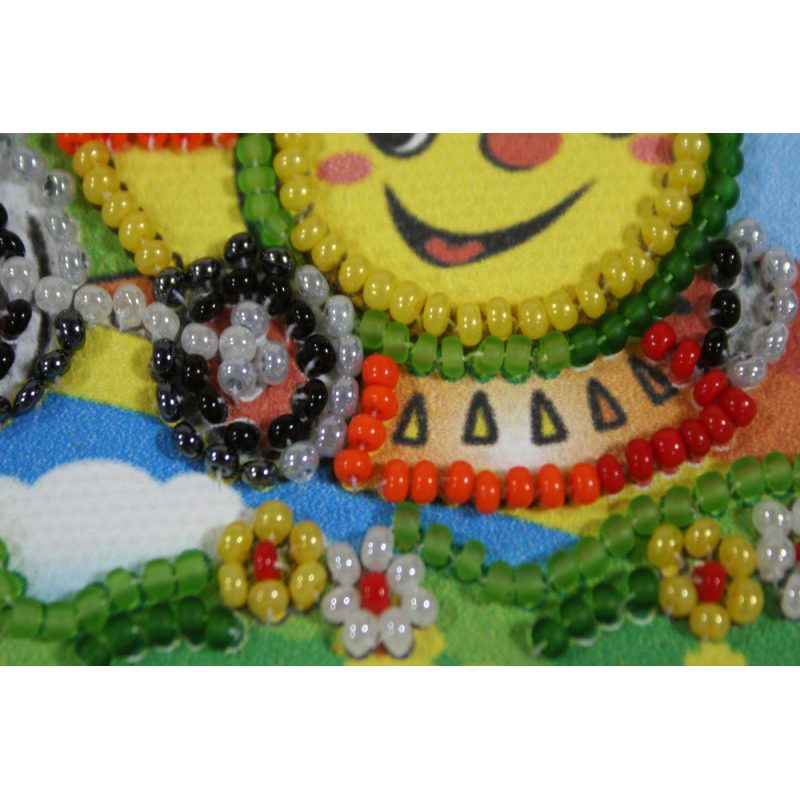 Magnets Bead embroidery kit Train