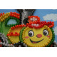 Magnets Bead embroidery kit Train