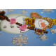 Magnets Bead embroidery kit Snowman – 1