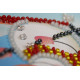 Magnets Bead embroidery kit Snowman – 2