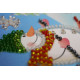 Magnets Bead embroidery kit Snowman – 2