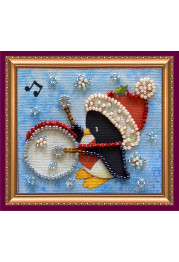 Magnets Bead embroidery kit Drummer – 1