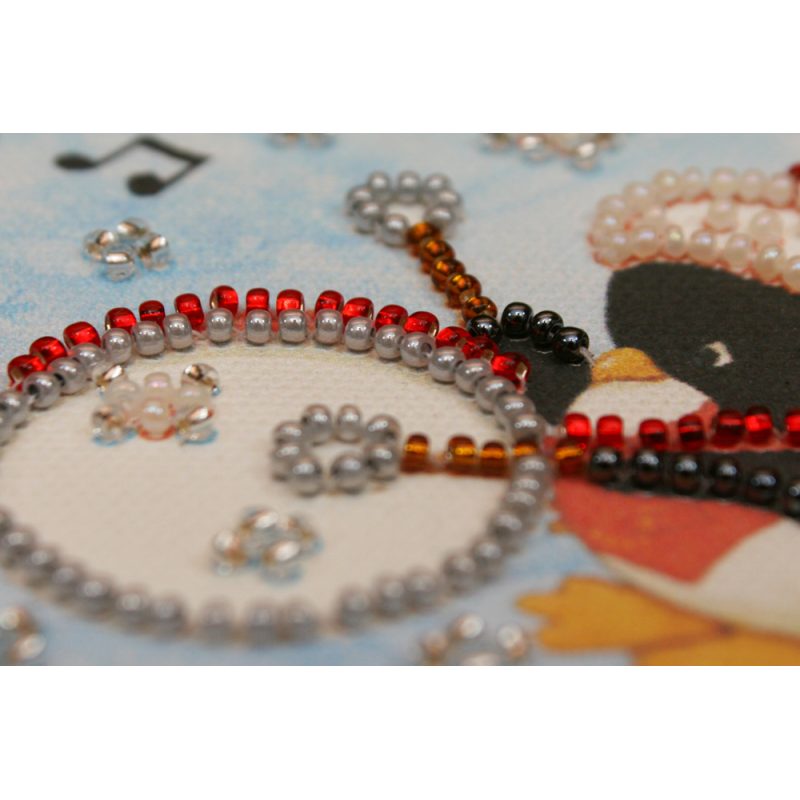 Magnets Bead embroidery kit Drummer – 1
