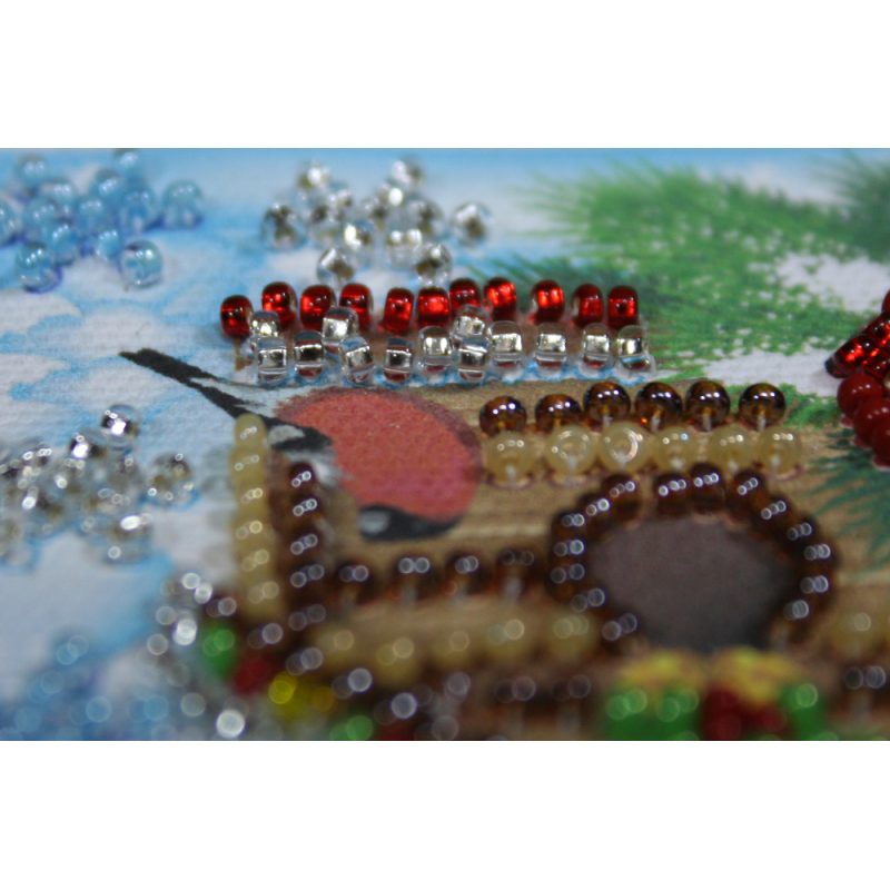 Magnets Bead embroidery kit Happy New Year – 2