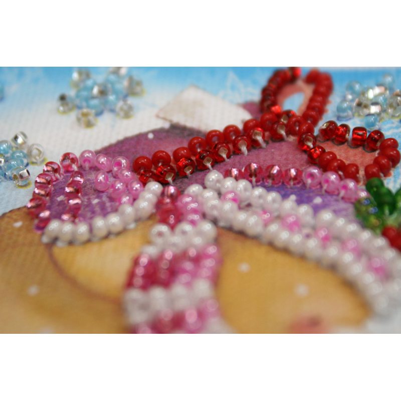 Magnets Bead embroidery kit Happy New Year – 3