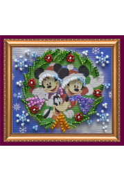 Magnets Bead embroidery kit Happy New Year – 6